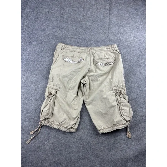 Polo Jeans RL Women's 8 Shorts Low Rise Cargo Military Baggy Utility Y2K VTG Y2K - Picture 9 of 9